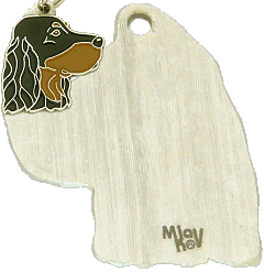 Placa grabada, placas identificativas para perros grabadas MjavHov.